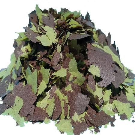 45% California Blackworm & Vegetable Flake Blend, ULTRA Premimum Tropical Fish Flakes Made in USA! - 1/2-lb