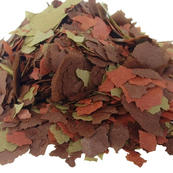 Aquatic Foods 45% California Blackworm & Cichlid-Gro Cichlid Flakes...1/8-lb