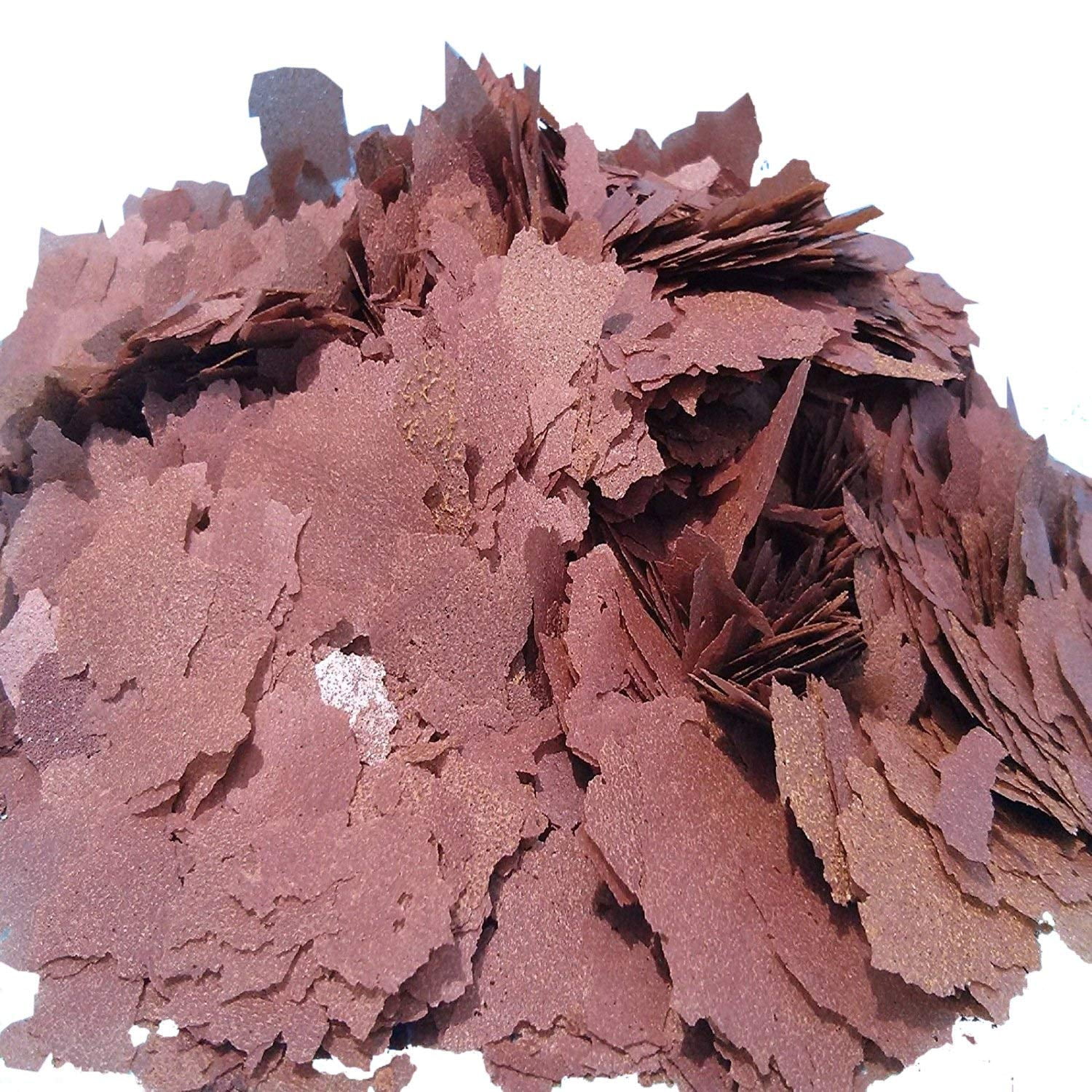 Aquatic Foods Beef Heart Flakes - Premium Tropical Fish Foods - 2-lbs