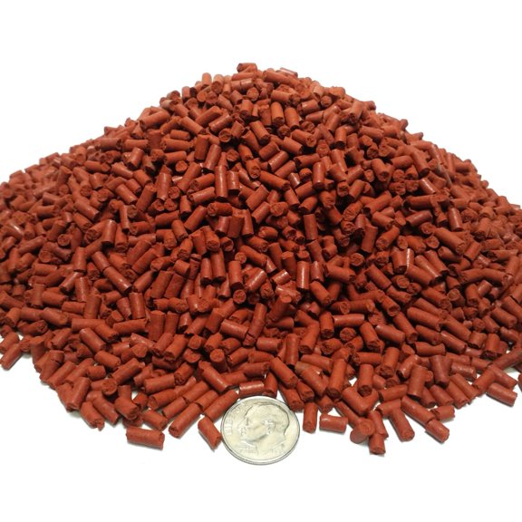 Aquatic Foods Color Enhancing Bits, with Astaxanthin for bringing out the Reds in your Fish - 1-lb