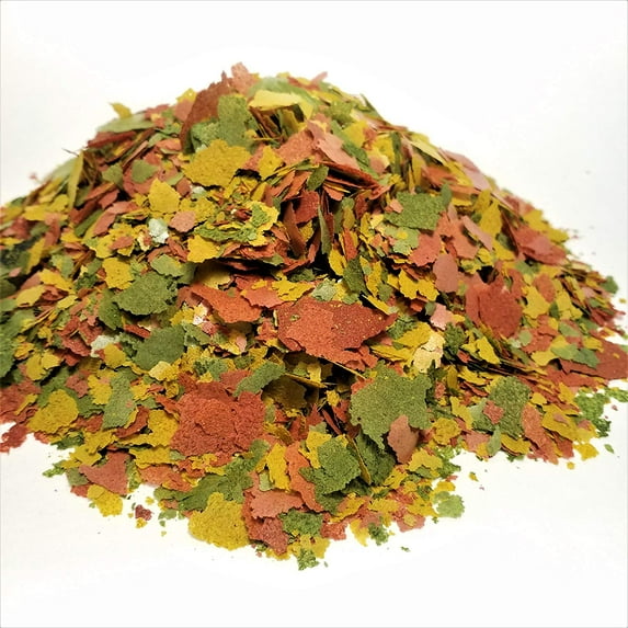Aquatic Foods Color Enriching Premium Tropical Fish Flakes - 1 lb…AFI