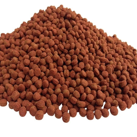 Aquatic Foods Color Red Enhancing 1/4" Floating Pellets Koi, Pond Fish & ALL Tropicals - 7-lbs