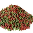 thumbnail image 1 of 6mm - 1/4" Spirulina Green Grow & Color Enhancing Mix of Floating Pellets for XLG Tropicals, Koi and All Pond Fish - 5-lbs, 1 of 1