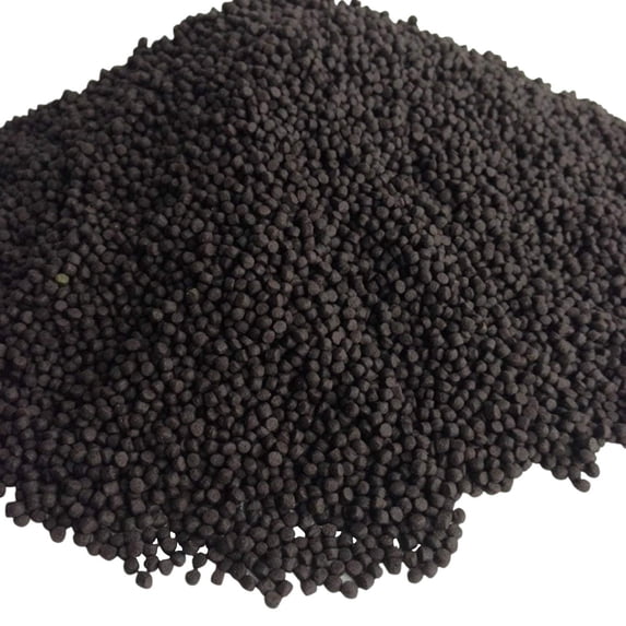 Aquatic Foods HIGH PROTEIN California Blackworm 1/8" Floating Pellets for Cichlids, Discus, Pond Fish for ALL Tropical Fish…20-lbs