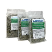 18mm - 1/3" Wafers of Algae, Spirulina, Veggies for All Tropicals, African Cichlids, Shrimp, Snails, Crabs, Catfish, Plecos - 1-lb 8.3oz Clear Bag