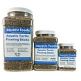 thumbnail image 1 of Aquatic Foods Inc. Aquatic Turtle 3/8" x 1/8" 30% Protein Floating Sticks for Aquatic & Semi Aquatic Red Ear, Painted. Map, Soft Shell Pond Turtles...WL 3-lbs Lg Jar, 1 of 6