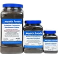 thumbnail image 1 of Aquatic Foods Inc. California Blackworm 45% Protein Premium Flakes for Discus, Cichlids, All Tropical Fish also Pellet Mix, Wafer Mix Included…6oz, 1 of 2