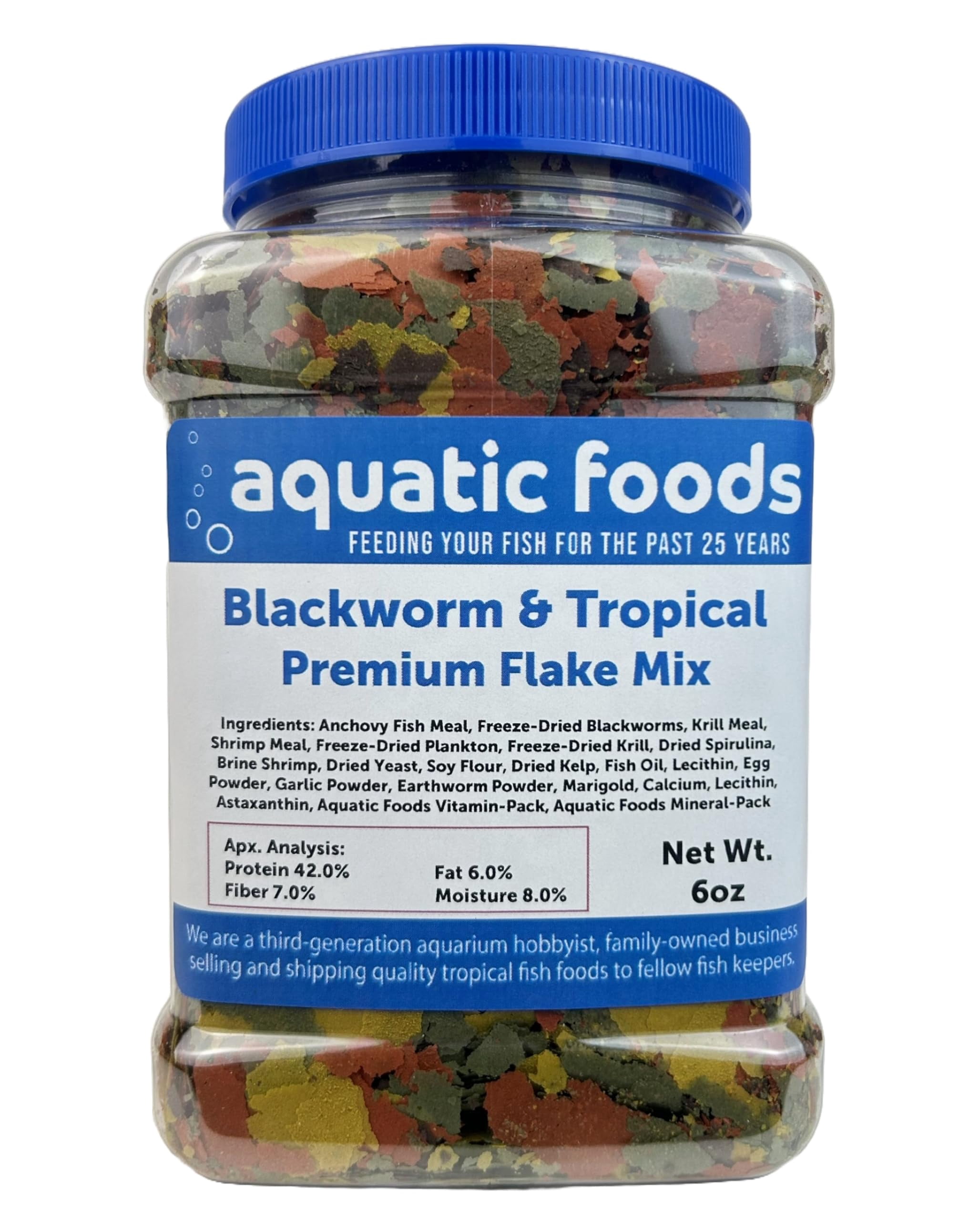 Discus Fish Flakes California Blackworm & Premium Tropical Fish Flakes for Discus ...