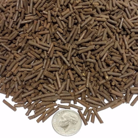 Aquatic Foods Multi-Worm -California Blackworm, Tubifex Worm, Earthworm, Bloodworm Sinking Micro Sticks - 2-lbs
