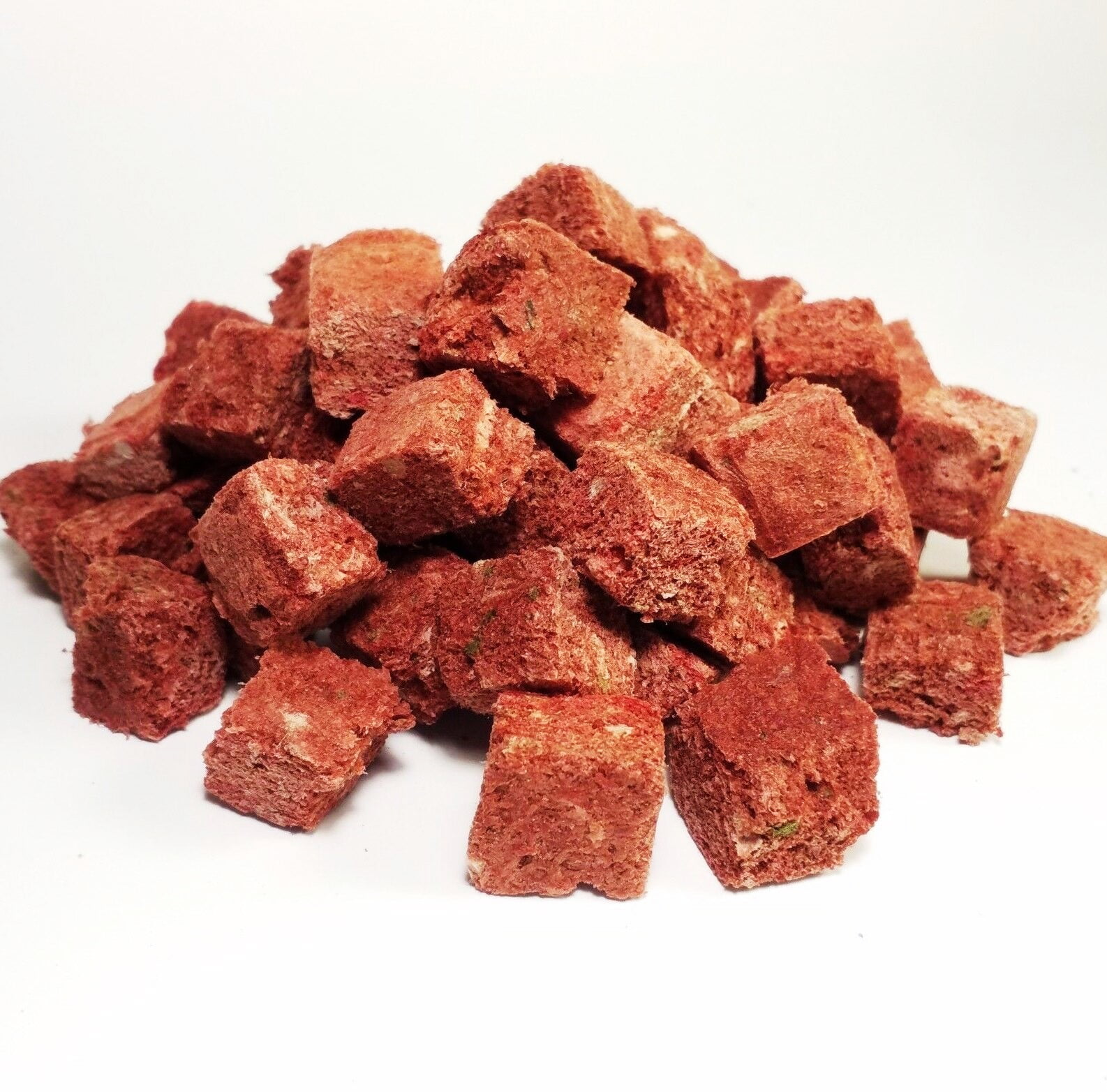 Aquatic Foods PRO MORE Enhanced Freeze Dried Beef Heart Mix to increase Discus, Cichlids, ALL Tropicals Girth, Size and Eggs...100gram