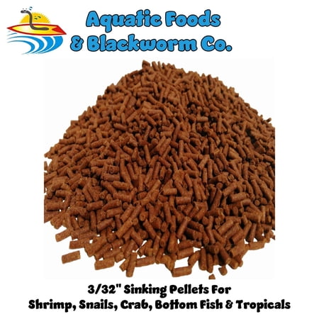 Aquatic Foods Shrimp Pellets, Axolotl, Snail ALL Purpose Sinking Pellets & ALL Bottom Fish - 2-lbs…Zeigler