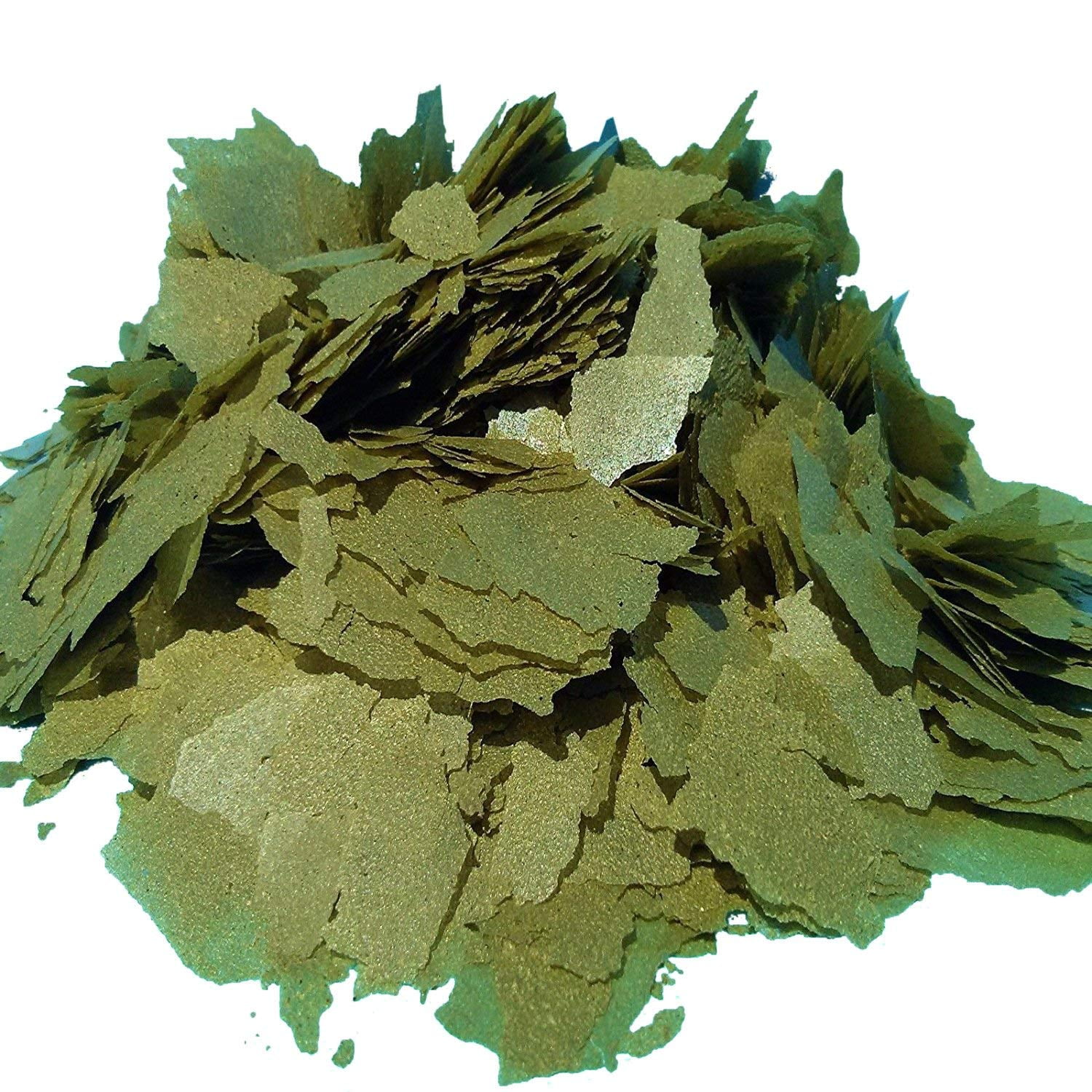 Aquatic Foods Spirulina, Garlic & Paprika Flakes - Premium Tropical Fish Foods - 2-lbs