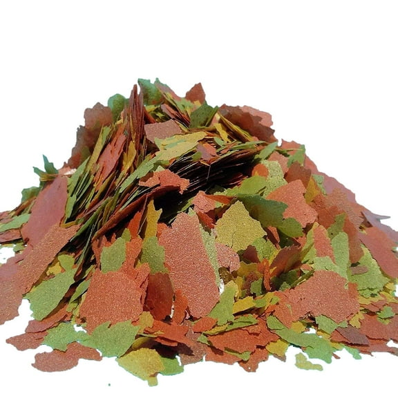 Aquatic Foods Tropical Fish ALL Purpose Flakes, Premium Tropical Fish Foods - 1/2-lb