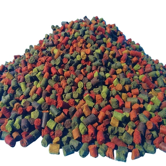 Aquatic Foods Ultra 8 type Tropical Mix Sinking Bits, Discus, Cichlids, Pelcos, Cories, All Tropical Fish - 1-lb