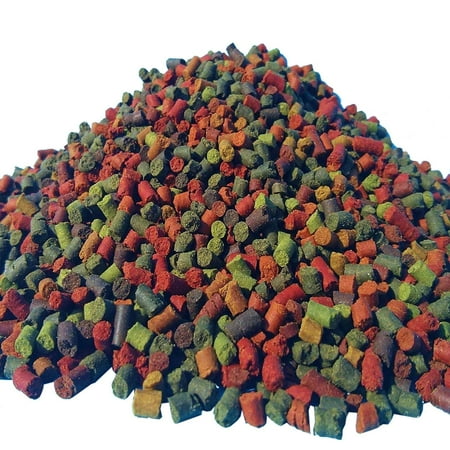 Aquatic Foods Ultra 8 type Tropical Mix Sinking Bits, Discus, Cichlids, Pelcos, Cories, All Tropical Fish - 2-lbs