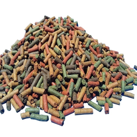 Aquatic Foods Ultra Tropical Mix Sinking Sticks, Great for Discus, Cichlids, Bottom Fish, Snails, Shrimp All Community Fish - 1/2-lb