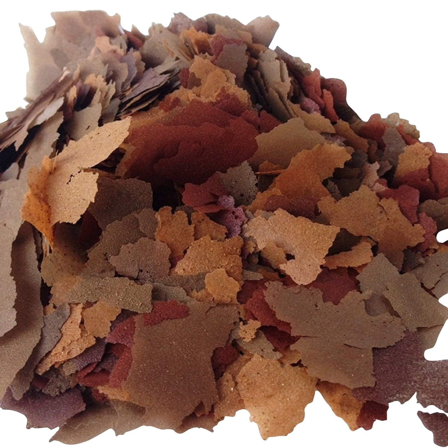 Aquatic Foods Ultra Worm Flakes Blend. Ideal for ALL Tropical Fish…1-lb