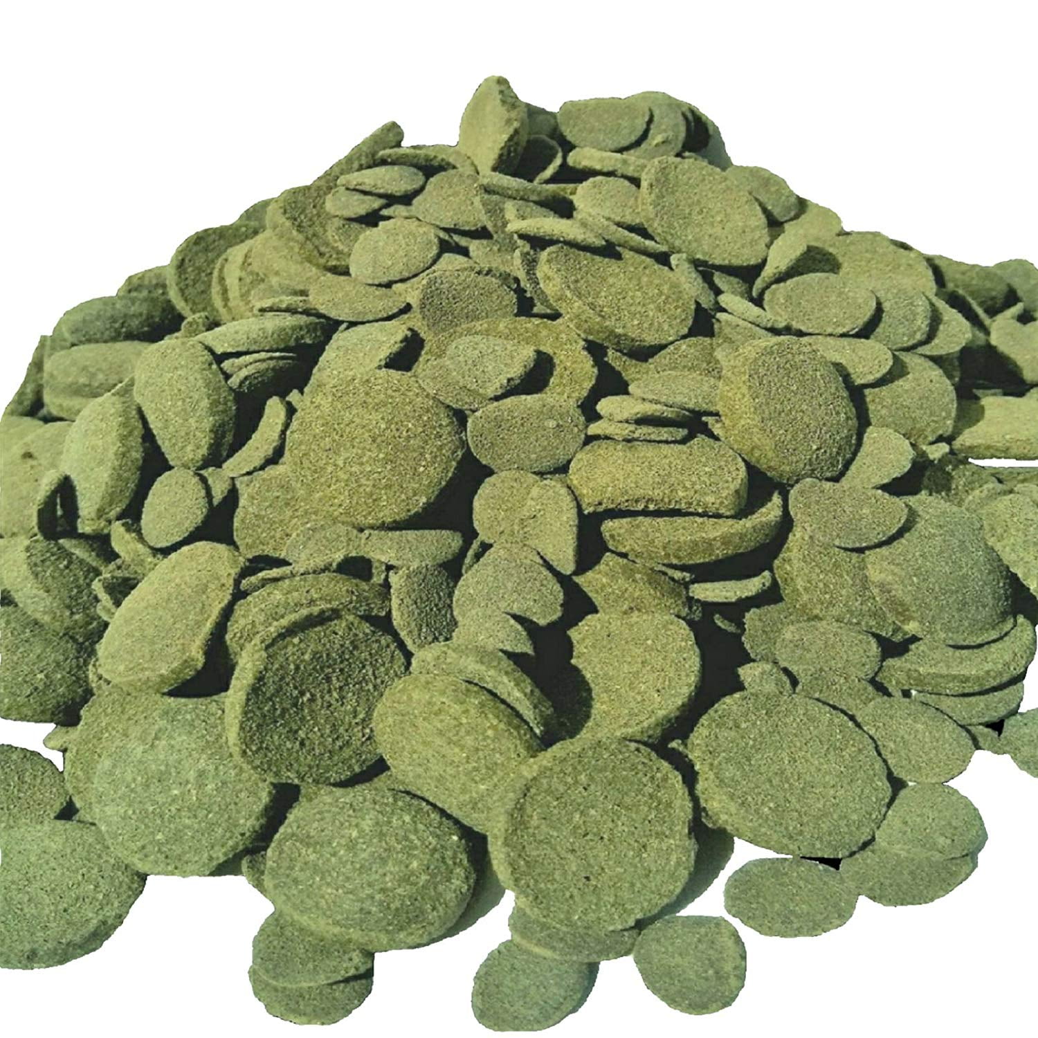 Aquatic Foods Wafers 2-Size Wafers of Spirulina, Algae, for Plecos, Catfish, Snails, Shrimp ALL Bottom Fish & More - 25-lbs