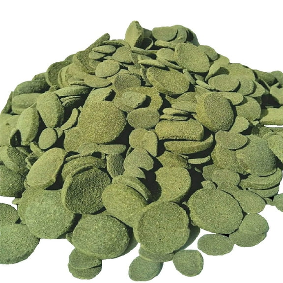 Aquatic Foods Wafers 2-Size Wafers of Spirulina, Algae, for Plecos, Catfish, Snails, Shrimp ALL Bottom Fish & More -45-lbs