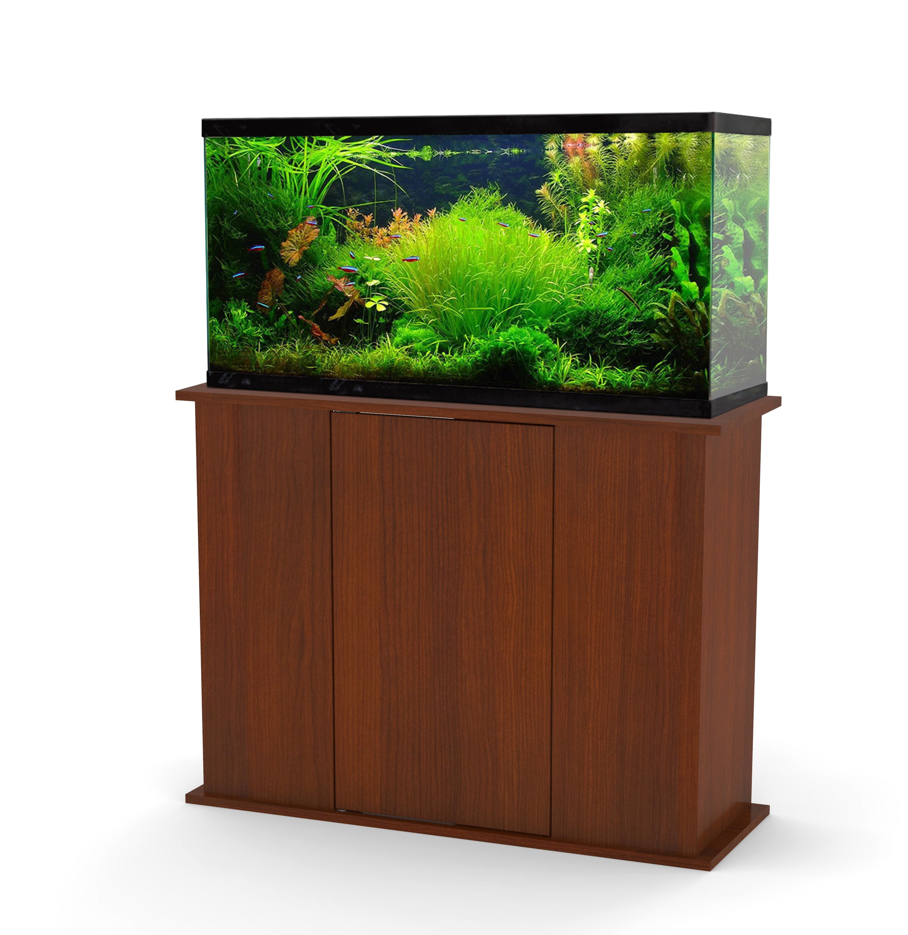 Aquatic Fundamentals 30/45 Gallon Cherry Wood Aquarium Stand 