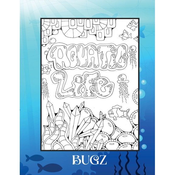 Aquatic Life: Coloring Book - Expanded Distribution, (Paperback)