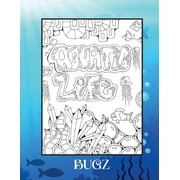 Aquatic Life Coloring Book, Paperback