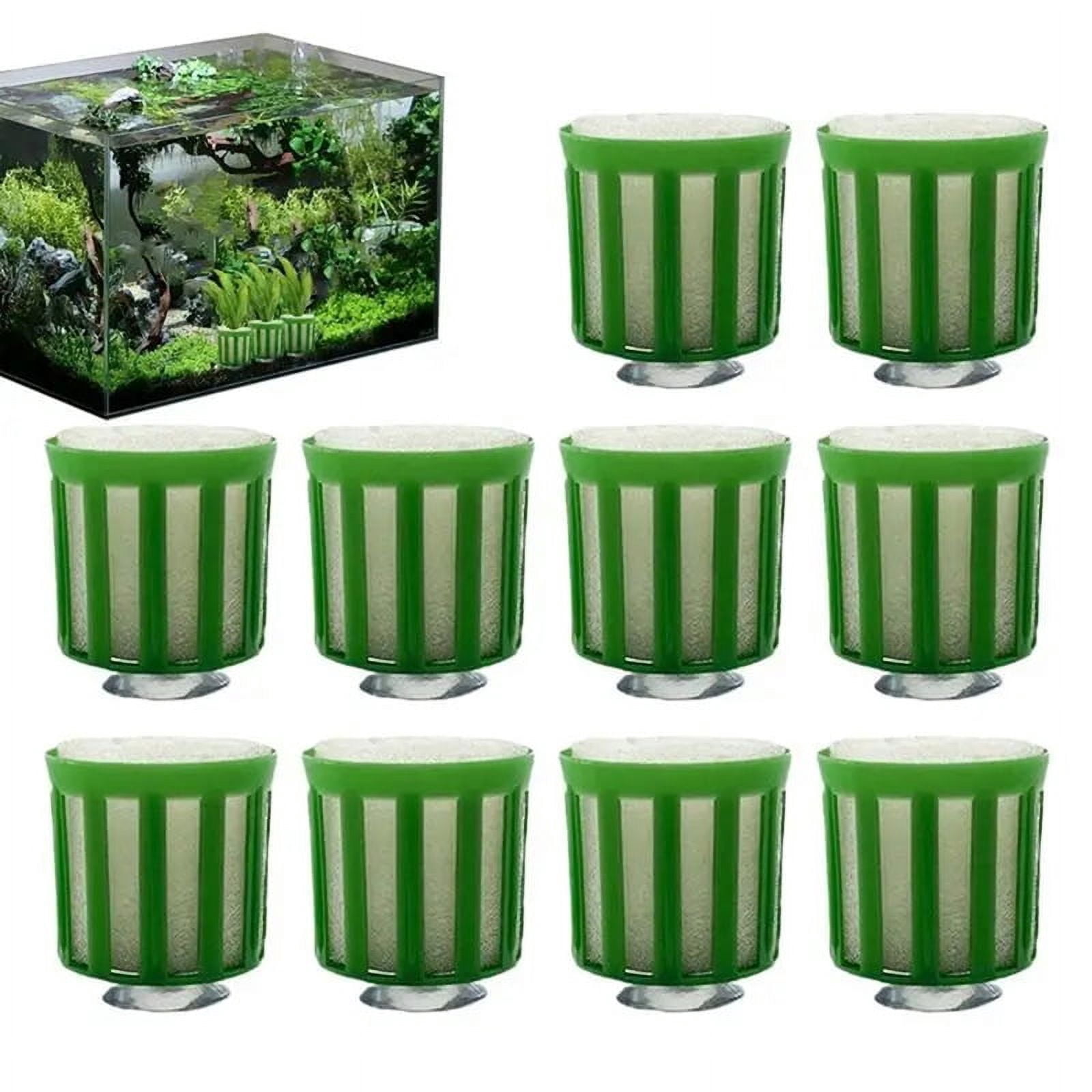 Set Di Anelli Fissi Per Piante Acquatiche – 10/20 Pezzi In Ceramica E Spugna Per Acquario, Anti-Galleggiamento, Ideale Per Aquascaping E Laghetti