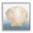 thumbnail image 1 of Aquatic Seashell Clam Composition Animals & Insects Graphic Art Gray Framed Art Print Wall Art, 1 of 7