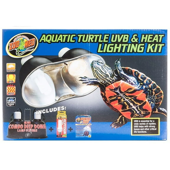 Aquatic Turtle UVB & Heat Lighting Kit
