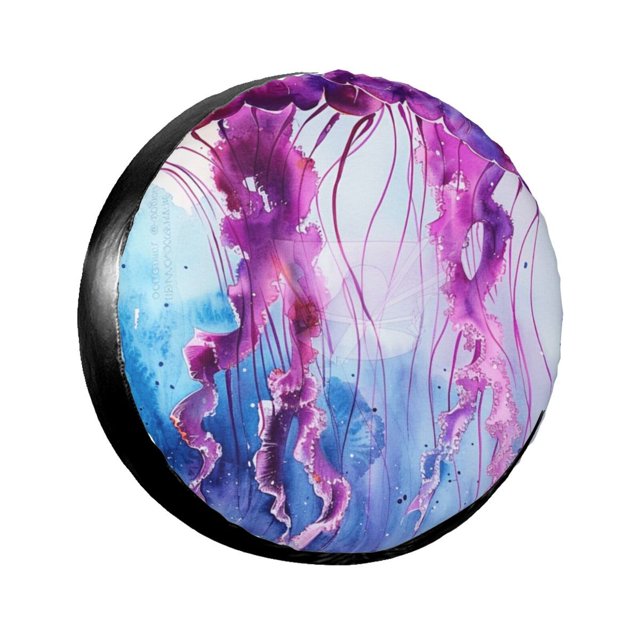 Aquatic animal closeup The spare tire cover is suitable for trailers