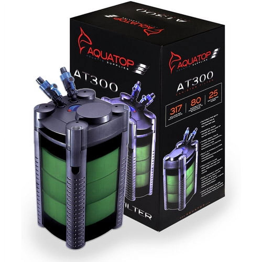 Aquatop At300 Canister Aquarium Filter,