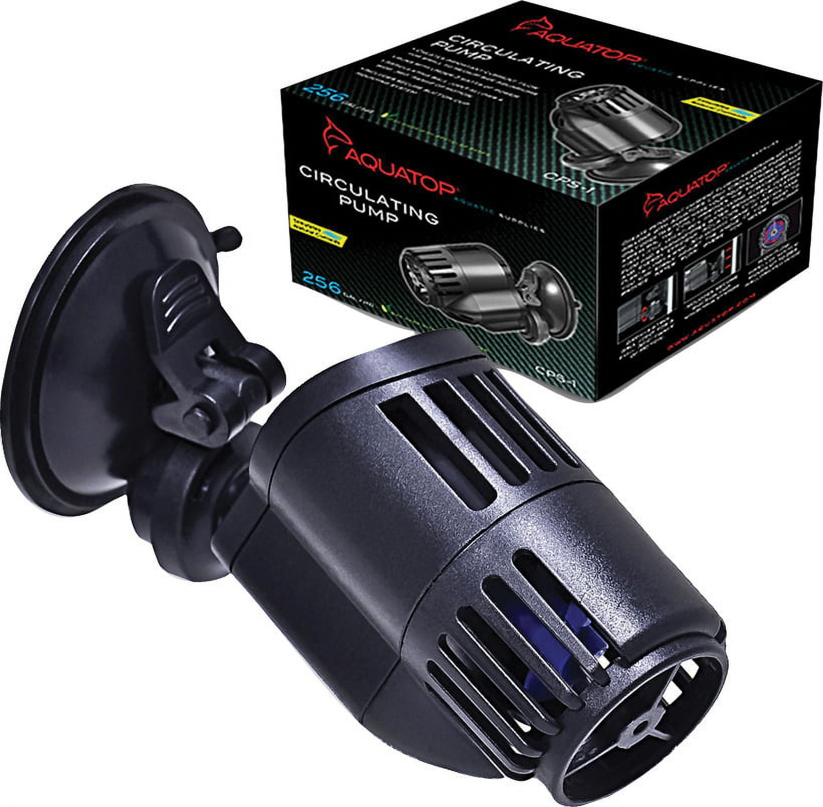 Aquatop MaxFlow Aquarium Circulation Pump 256GPH for Fish Tanks 20 to 40 gallons, CPS-1