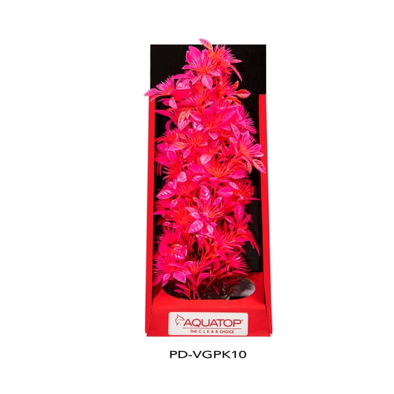 Aquatop PD-VGPK10 Vibrant Garden Pink Plant 10"