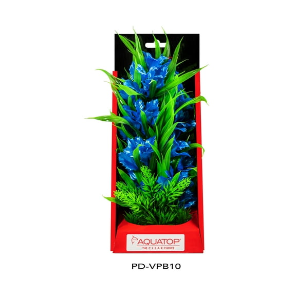 Aquatop PD-VPB10 Vibrant Passion Blue Plant 10"