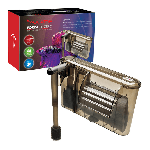 Aquatop PF-ZERO Forza Zero Bypass Hang on Filter 66GPH