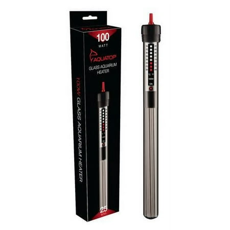 AQUATOP GH-100W 100 Watt Aquarium Submersible Glass Heater