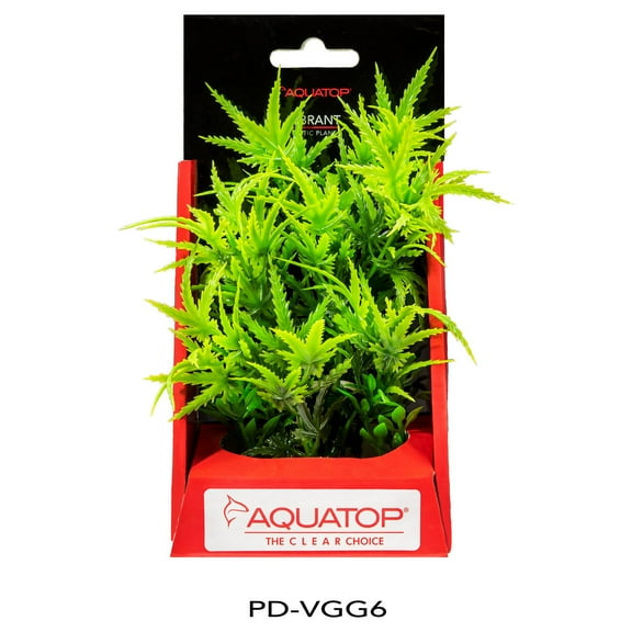 Aquatop PD-VGG6 Vibrant Garden Green Plant 6"