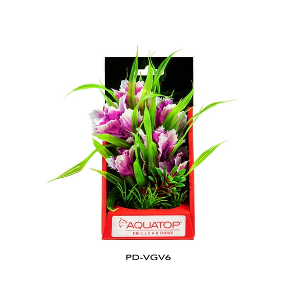 Aquatop Vibrant Garden Violet Plant 6" PD-VGV6