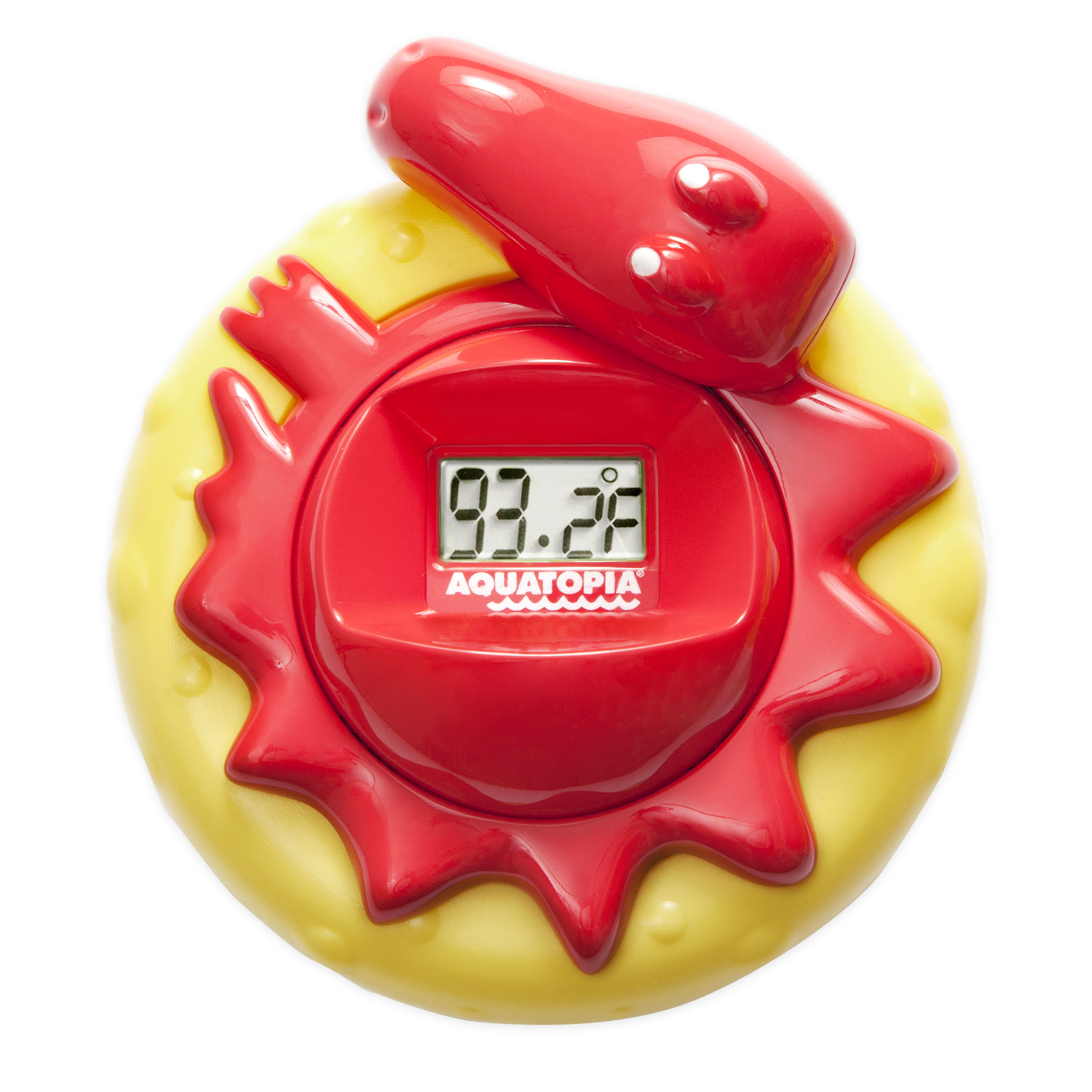 Aquatopia Safety Bath Thermometer with Digital Audible Alarm, Red - image 1 of 6