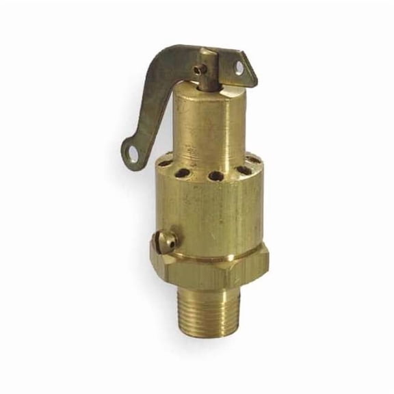 Aquatrol Safety Relief Valve,1/4 In,15 psi,Brass 130AA1M1K1-15