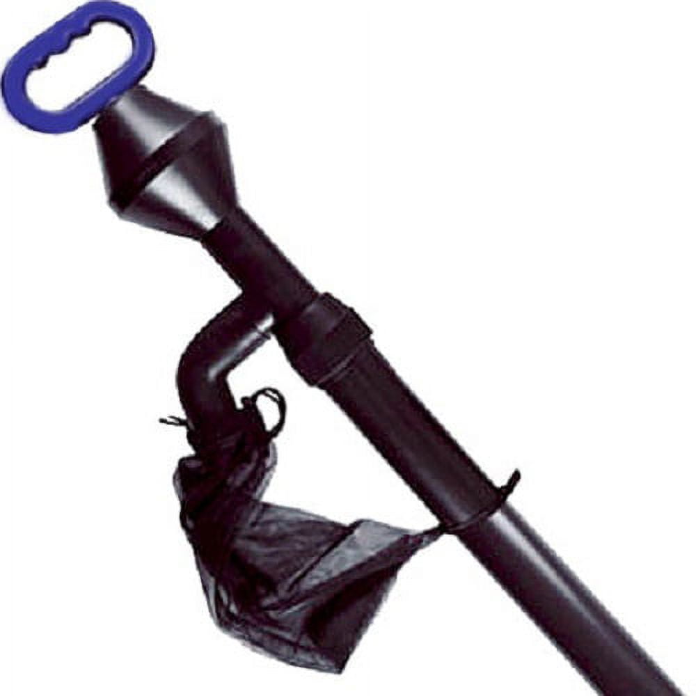 Black Manual Pump Action Pond Vacuum Cleaner