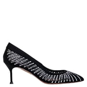 Aquazzura Womens Passions Crystal Pumps, Brand Size 37  US Size 7