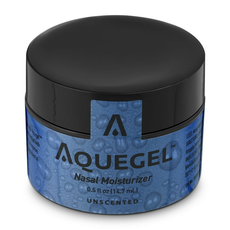 Aquegel 12-Hour Nasal Moisturizer, Oxygen Therapy Moisture Gel 