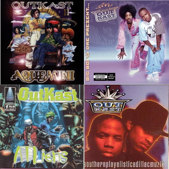 Southernplayalisticadillacmuzik & Atliens & Aquemini & Big Boi & Dre Present Outkast (Explicit) [CD Bundle]