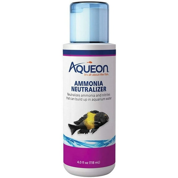 Aqueon Ammonia Neutralizer for Freshwater and Saltwater Aquariums [Aquarium Bio Additives, Aquarium Water Conditioners, Aquarium Supplies] 24 oz (6 x 4 oz)