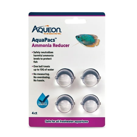 Aqueon AquaPacs Ammonia Reducer 4-pack