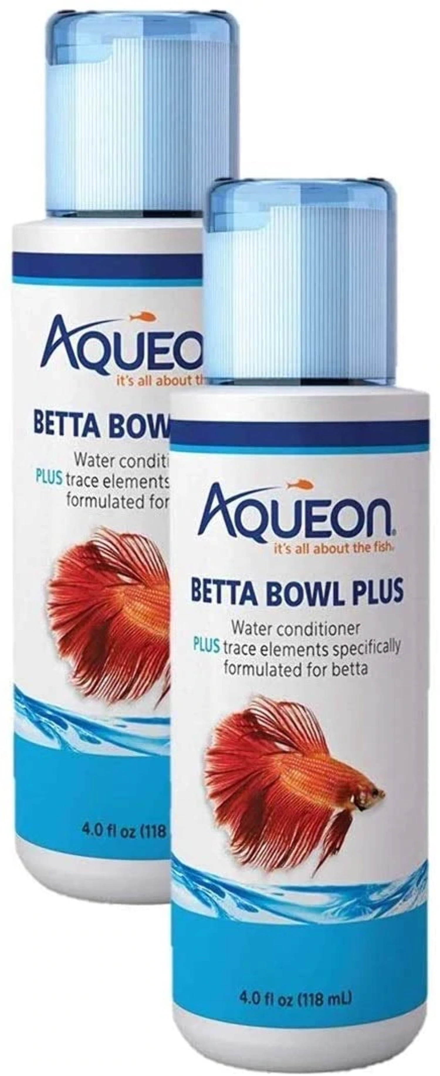 Aqueon Betta Bowl Plus Water Conditioner 4 oz.