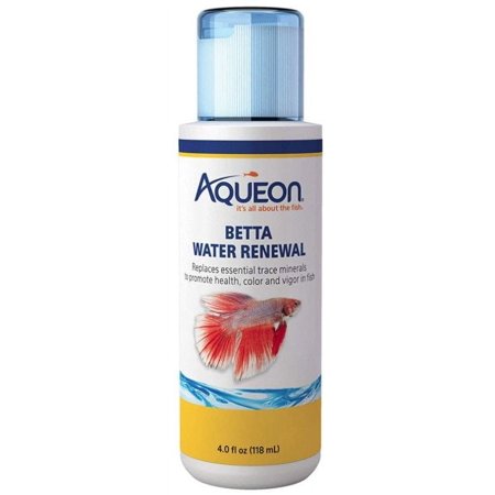 Aqueon Betta Water Reneal Replaces Trace Minerals for Aquariums 4 oz (7 Pack)