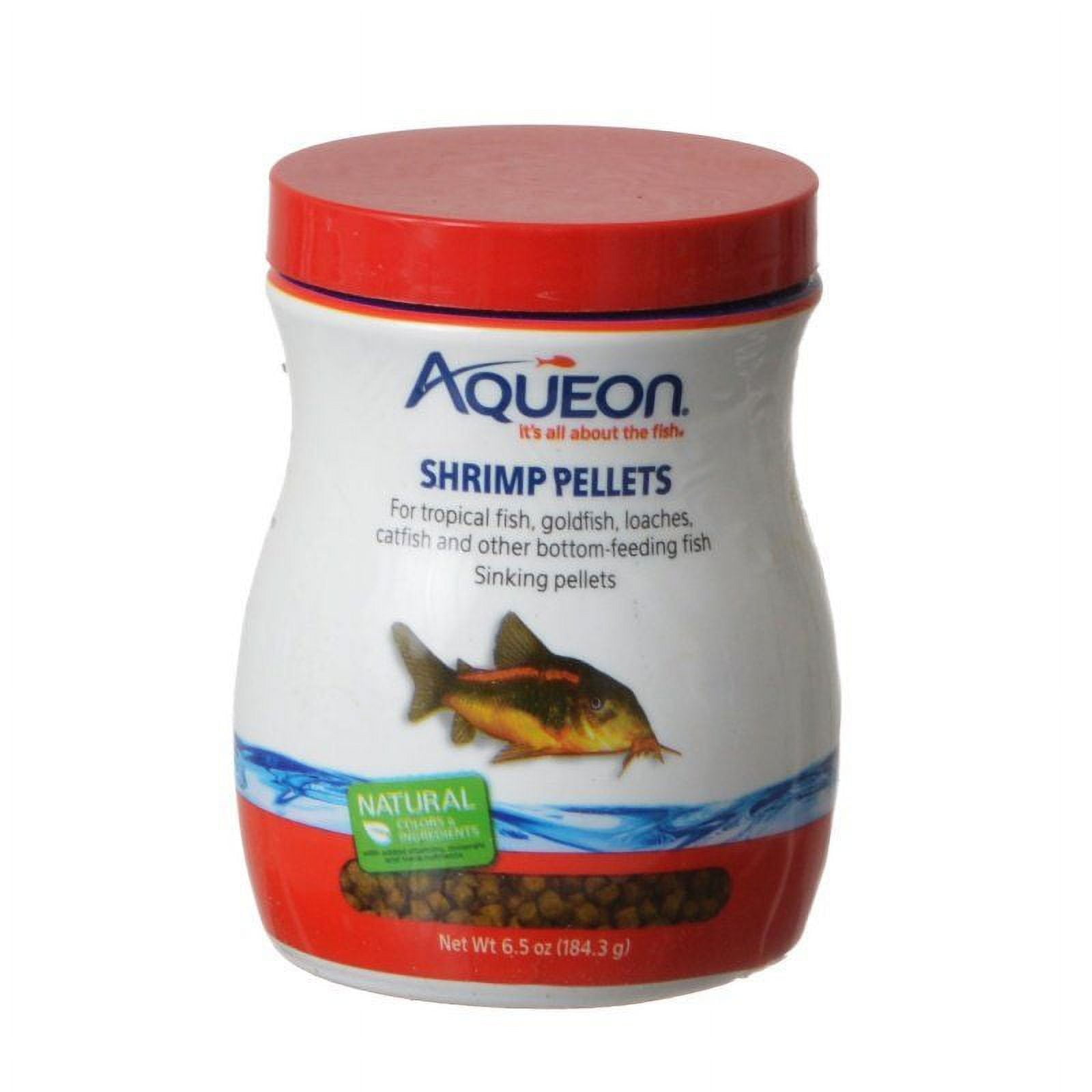 Aqueon Bottom Feeder Fish Shrimp Pellets 6.5 Ounces - image 1 of 2