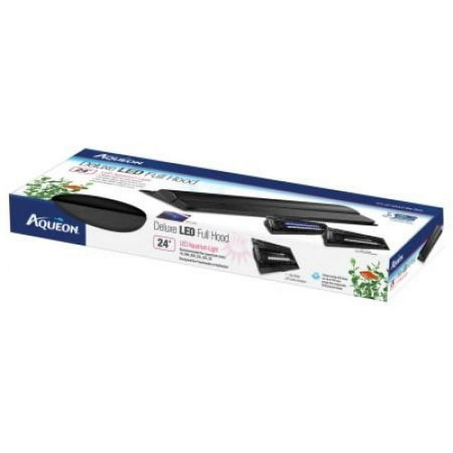 Aqueon Deluxe LED Full Aquarium Hood, 24"